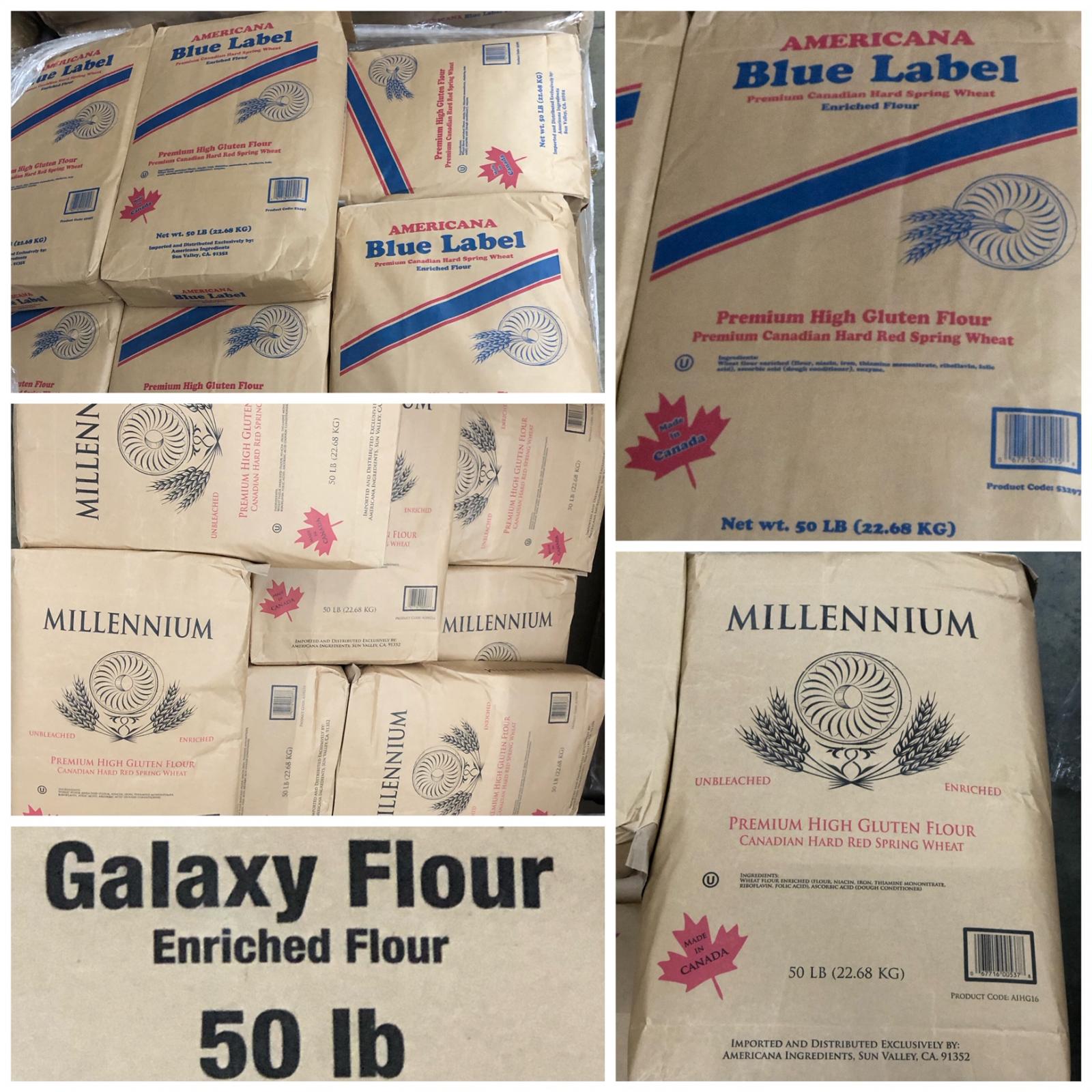 enhanced characteristics of Canadian flours for hearth bread, pizza